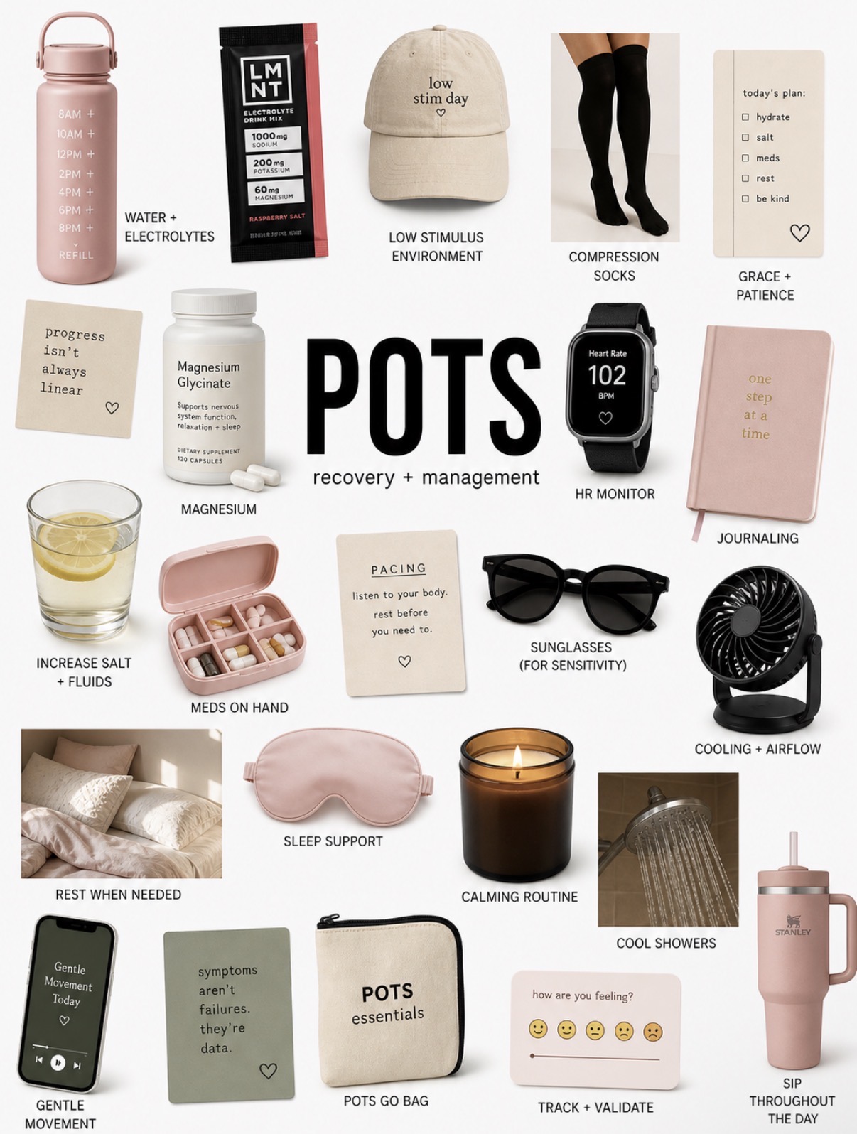 POTS recovery + management essentials.